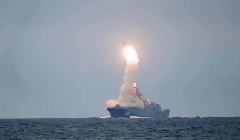 Ռուսաստանում հաջողությամբ իրականացվել է Циркон գերձայնային հրթիռի փորձարկումը