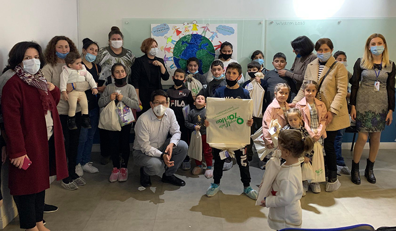 ԱՄՆ ՄԶԳ/Հայաստանի տեղացի աշխատակիցներն այցելել են Արցախից տեղահանված երեխաներին