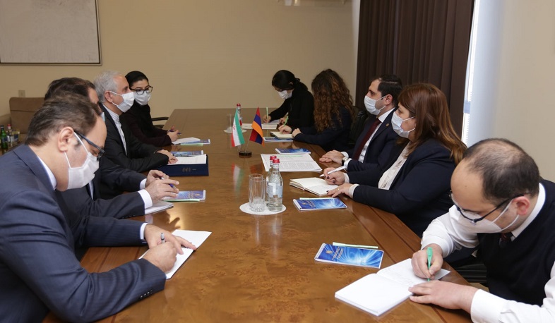 Սուրեն Պապիկյանը ՀՀ-ում Իրանի դեսպանի հետ քննարկել է հայ-իրանական տնտեսական համագործակցության հեռանկարները