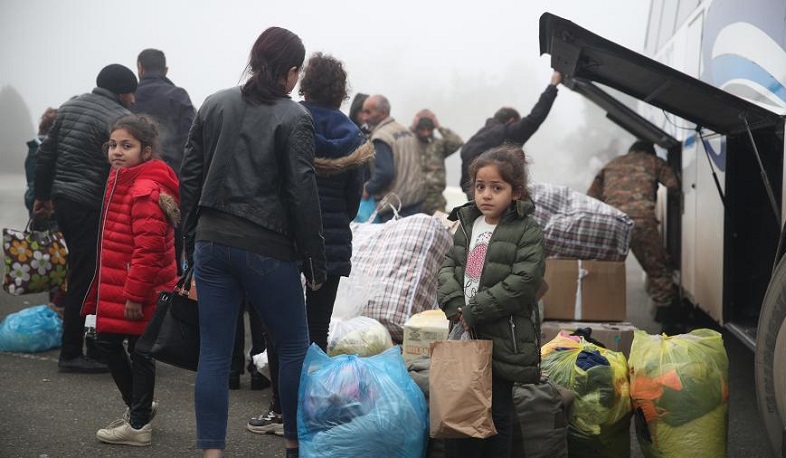 Another 2,115 Artsakhis returned to Nagorno Karabakh today