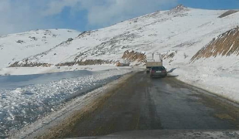 ՀՀ մի շարք տարածաշրջաններում ձյուն է տեղում. Երևան-Սևան ավտոճանապարհին և Վայքի տարածաշրջանում մառախուղ է