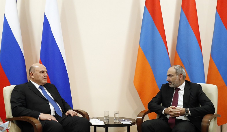 Pashinyan had a telephone conversation with Mishustin