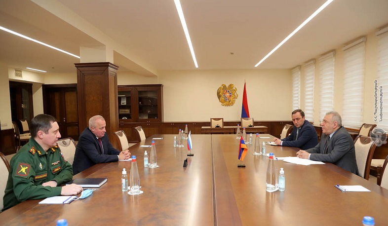 RA Minister of Defense received the Russian Ambassador
