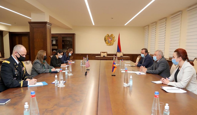 Vagharshak Harutyunyan received US Ambassador to Armenia Lynne Tracy