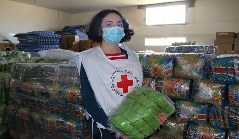 The Armenian Red Cross Society supports the people affected by the Nagorno- Karabakh conflict