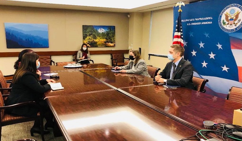 Посол США в Армении приняла представителей Армянской ассамблеи Америки