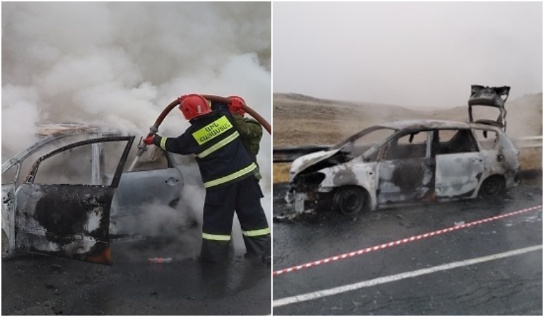 Այրվել է ավտոմեքենա․ կան տուժածներ. ՀՀ ԱԻՆ