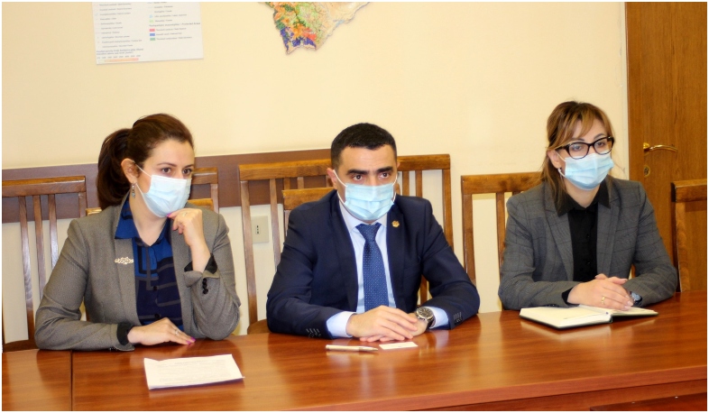 ՇՄ նախարարը հանդիպել է ՄԱԿ-ի արդյունաբերական զարգացման կազմակերպության հայաստանյան գրասենյակի ներկայացուցչին