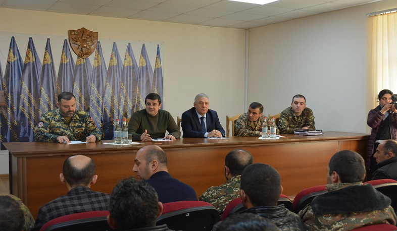 Artsakh President and RA Defense Minister met with the relatives of the missing and captured servicemen