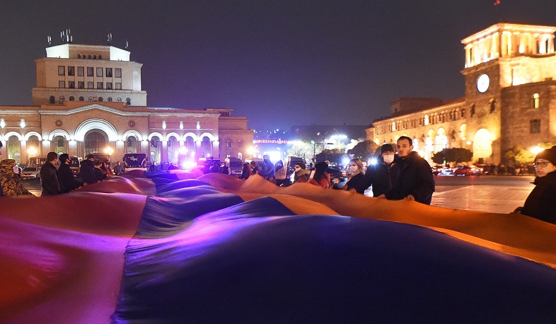 ՀՅԴ երիտթևի ներկայացուցիչները «Արժանապատվության երթ» են անցկացրել