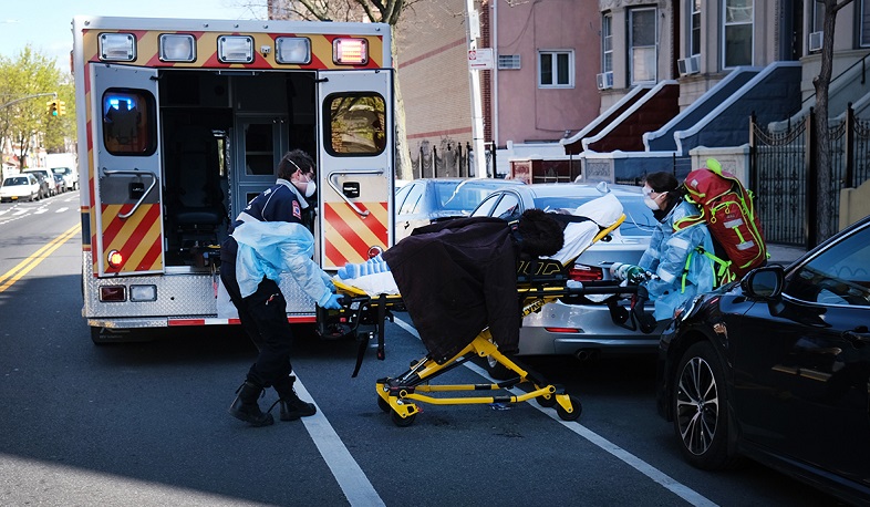 ԱՄՆ-ում մեկ օրում կորոնավիրուսից մահացել է ավելի քան 2700 հիվանդ