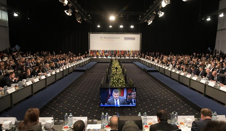 The NK conflict will also be discussed at the sitting of the OSCE Ministerial Council