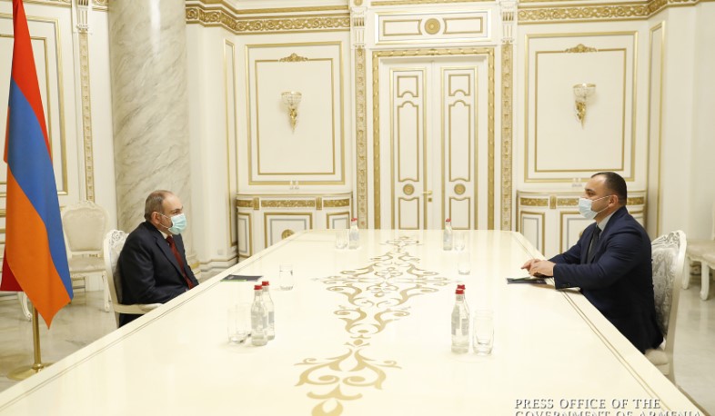 Վարչապետը հանդիպում է ունեցել ՍԴ նորընտիր նախագահի հետ