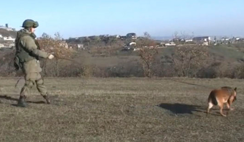 Российские миротворцы приступили к разминированию окраины города Степанакерт