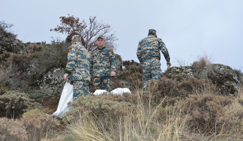 Российские миротворцы и Служба спасения Арцаха проводят поисковые операции. Заместитель министра по чрезвычайным ситуациям