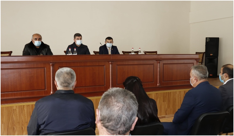 Գնել Սանոսյանը ներկայացրել է մարզպետի նորանշանակ տեղակալին