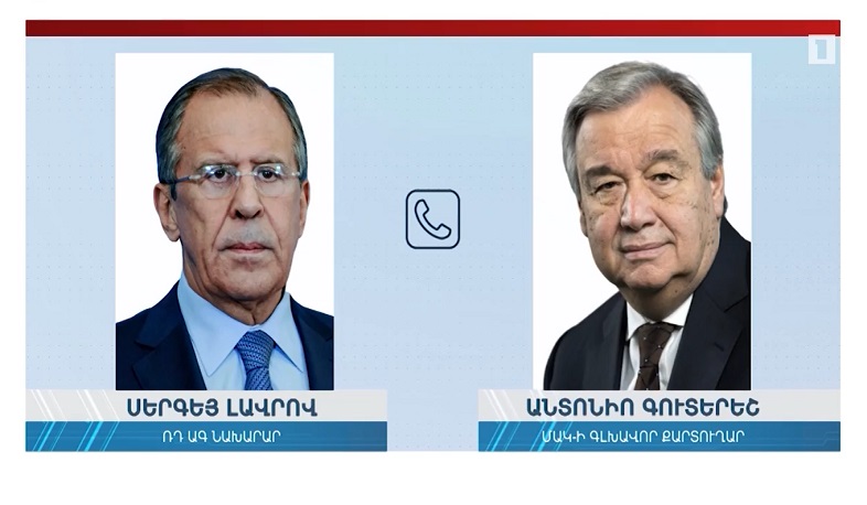 Լավրովն ու Գուտերեշը, Թուրքիայի և Իրանի նախագահները հեռախոսազրույցներում քննարկել են ԼՂ հարցը