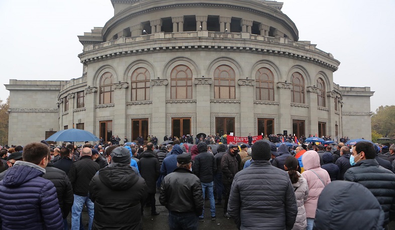 Ազատության հրապարակում մեկնարկել է ընդդիմության հանրահավաքը