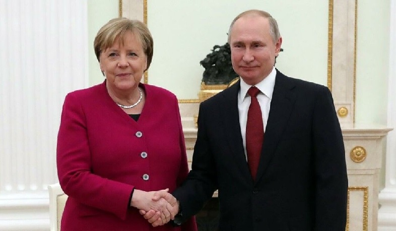 Vladimir Putin and Angela Merkel discussed the situation around Nagorno ...