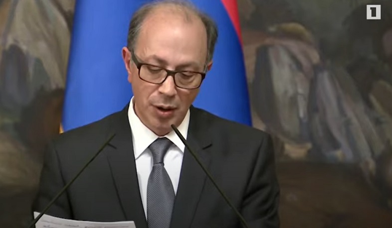 The announcement of November 9 is a cornerstone in terms of ceasefire. RA Foreign Minister