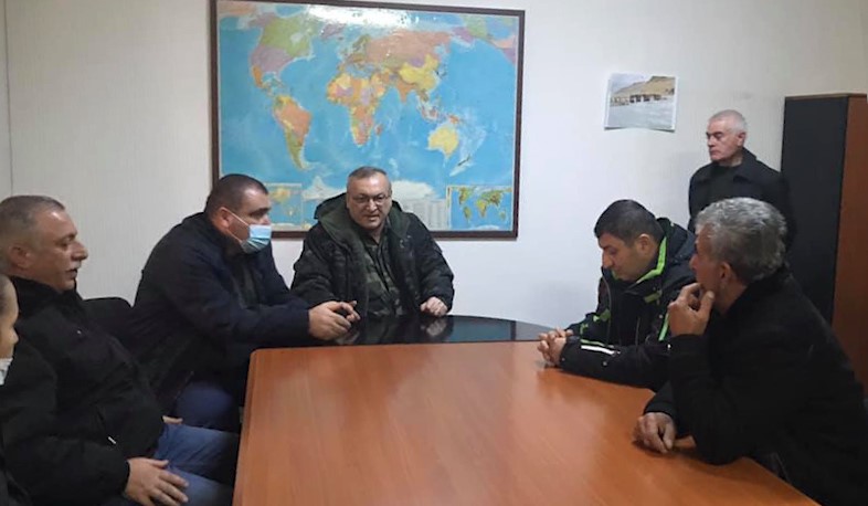 Արցախի ԱԺ նախագահը քննարկել է Ադրբեջանի վերահսկողության տակ անցած տարածքների բնակիչների խնդիրները