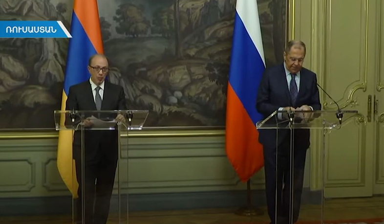 Սերգեյ Լավրովի և Արա Այվազյանի հանդիպման առանցքային թեման եղել է Արցախի հարցը