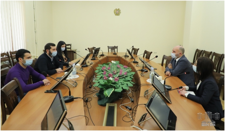 Ռուստամ Բաքոյանը հանդիպել է ԵԽԽՎ-ում Դանիայի պատվիրակության ղեկավարի հետ