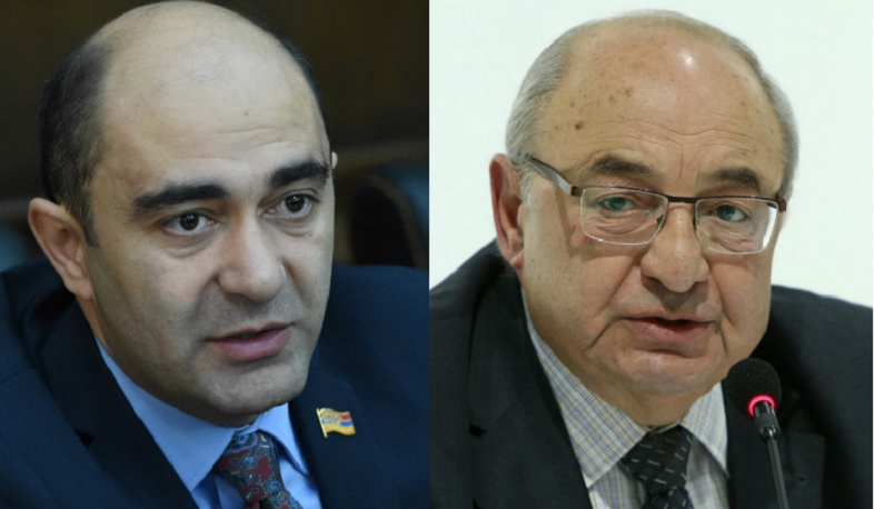 Վազգեն Մանուկյանն ու Էդմոն Մարուքյանը հանդիպել ու քննարկել են երկրում ստեղծված իրավիճակը