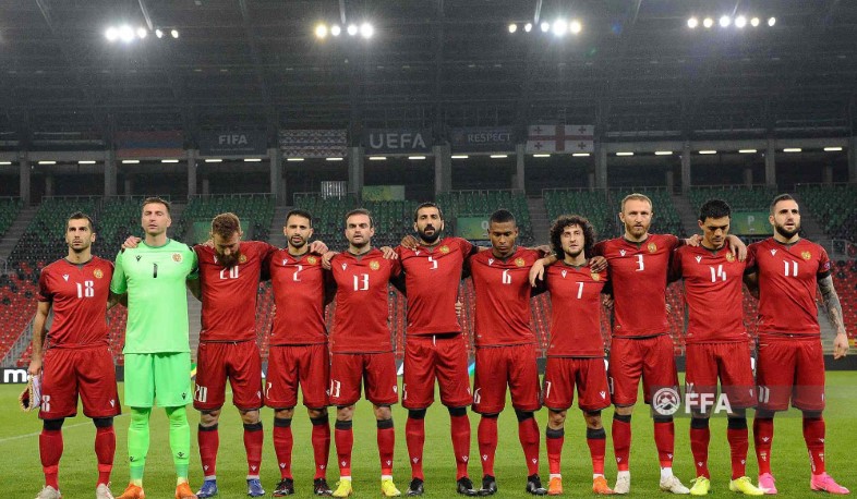 Армения сохранила позиции в рейтинге сборных FIFA