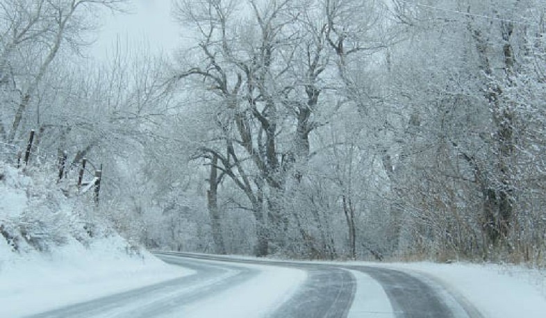 Ստեփանակերտ-Երևան ավտոճանապարհին տեղ-տեղ առկա է մերկասառույց