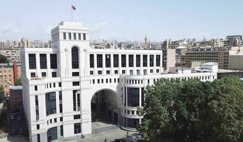 Заявление МИД РА относительно нарушения режима прекращения огня со стороны Азербайджана