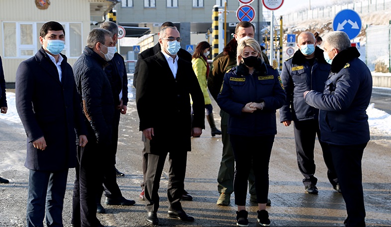 Գոգավանի անցակետը պատրաստ է օրական մինչև 150 բեռնատար սպասարկել. ՊԵԿ նախագահն այցելել է մաքսակետ