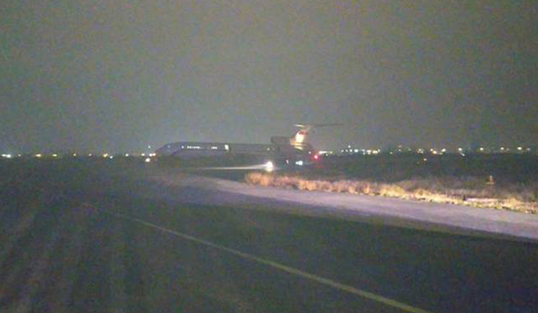 The plane transporting captives from Azerbaijan to Armenia landed in Yerevan