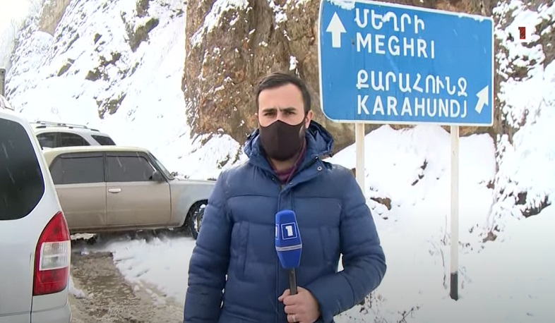 The people of Syunik closed the Kapan-Goris highway