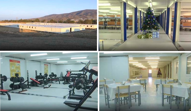 Ստեփանակերտում կառուցվել է մոդուլային քաղաք ռուս խաղաղապահների համար