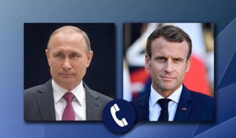 Putin and Macron discussed the situation in Nagorno Karabakh