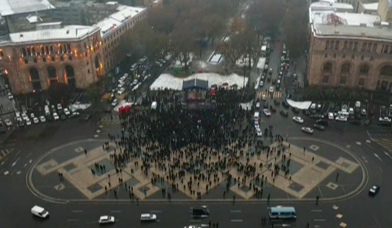 Ընդդիմությունն այսօր ևս հանրահավաք է անցկացրել