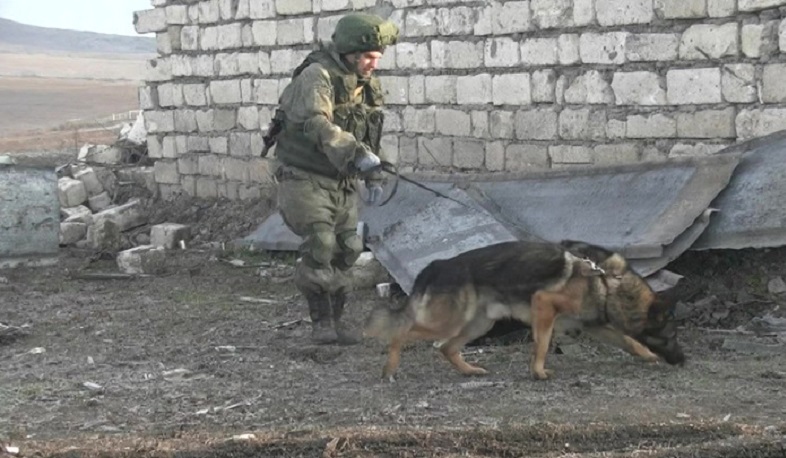 Российские миротворцы завершают разминирование северной окраины Степанакерта