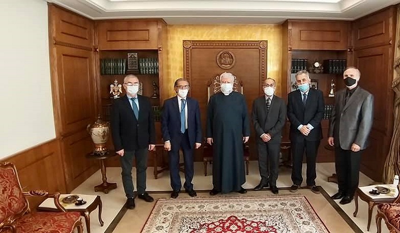 Արամ Ա-ն ընդունել է ՌԱԿ Կենտրոնական վարչության ներկայացուցչին և նրա գլխավորած Լիբանանի վարչության անդամներին