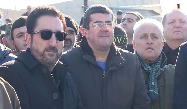 Араик Арутюнян принял участие в мероприятии, посвященном памяти жертв Арцахской войны