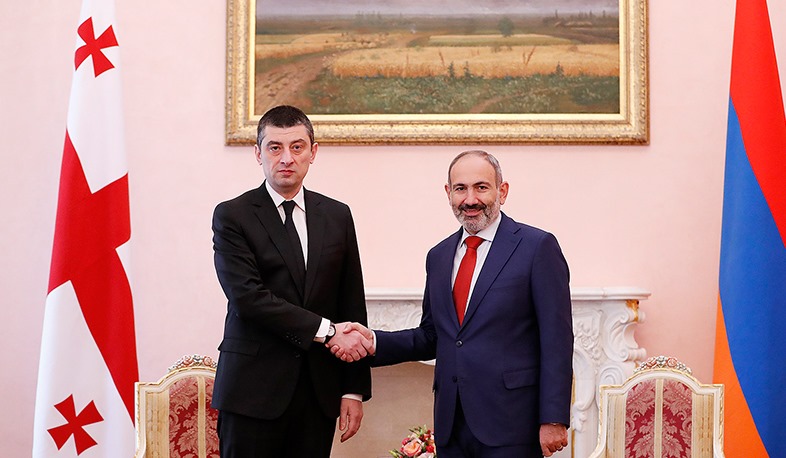 Премьер-министр Пашинян поздравил Георгия Гахарию по случаю переназначения на должность премьер-министра Грузии