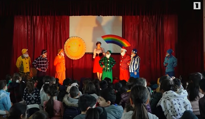 Համազգային թատրոնը՝ Արցախի փոքրիկների համար