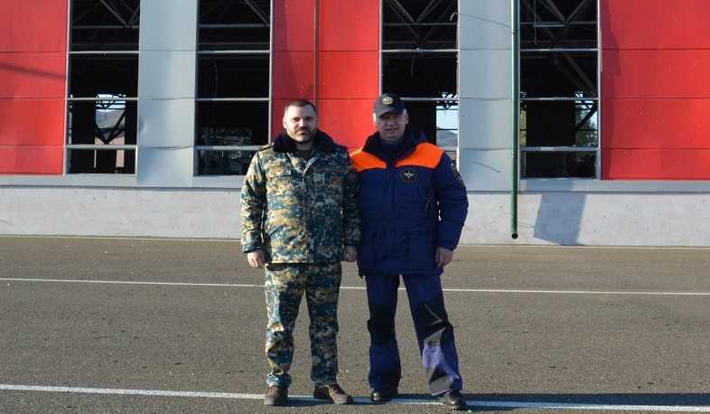 Artsakh SES Director sent a congratulatory message on the occasion of the RF MES employee's day