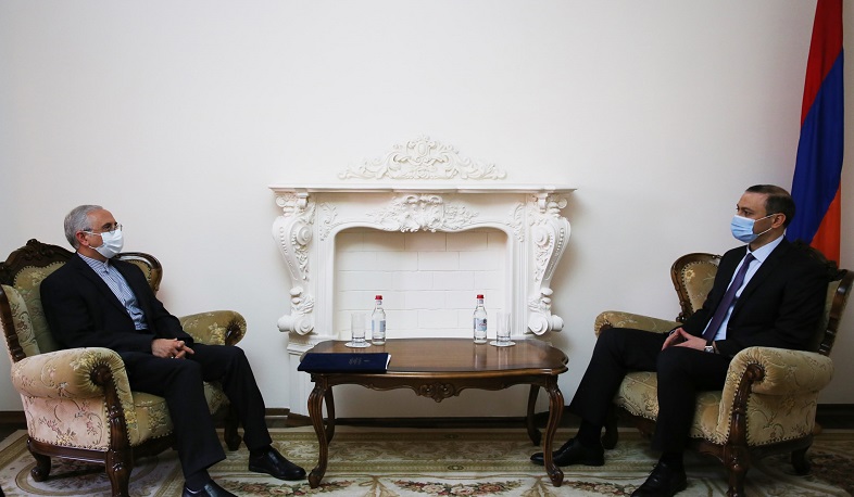 The RA Security Council Secretary received the Ambassador of the Islamic Republic of Iran