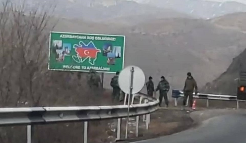 Ombudsman slams Azerbaijan for a road sign in Syunik Region of Armenia