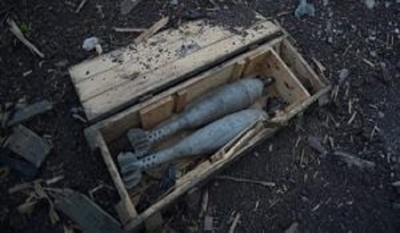 Արցախի Այգեստան և Խնածախ համայնքների մերձակայքում չպայթած ռազմամթերք է վնասազերծվելու