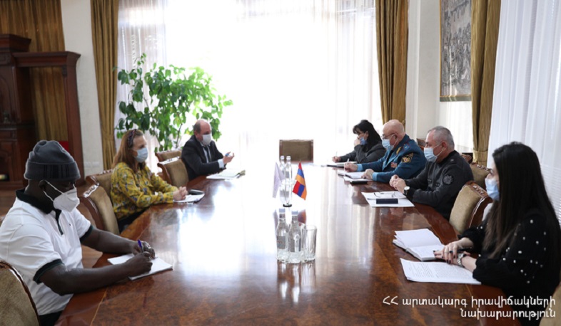 ԱԻ նախարարն ընդունել է Հայաստանում ՄԱԿ-ի Մանկական հիմնադրամի ներկայացուցչին