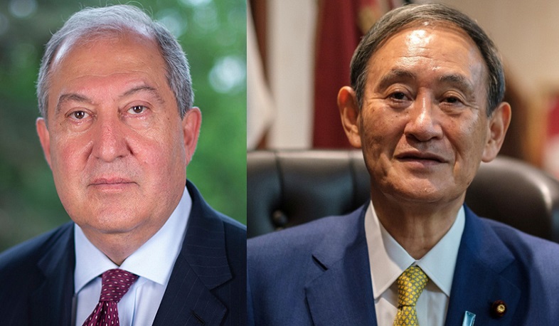 Ճապոնիայի վարչապետը շնորհավորել է ՀՀ նախագահին Ամանորի և Սուրբ Ծննդյան տոների առթիվ