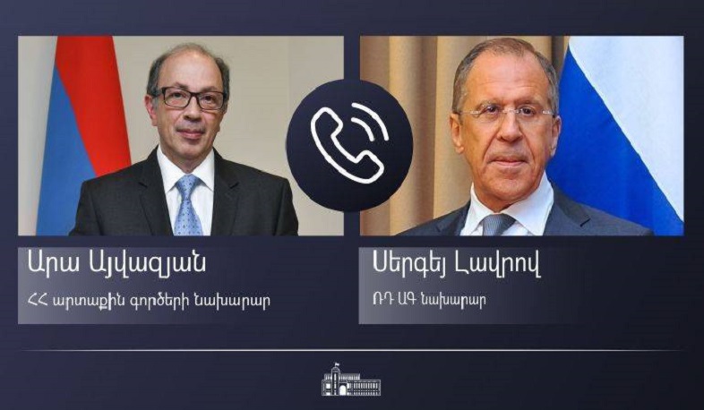 Состоялся телефонный разговор глав МИД Армении и России