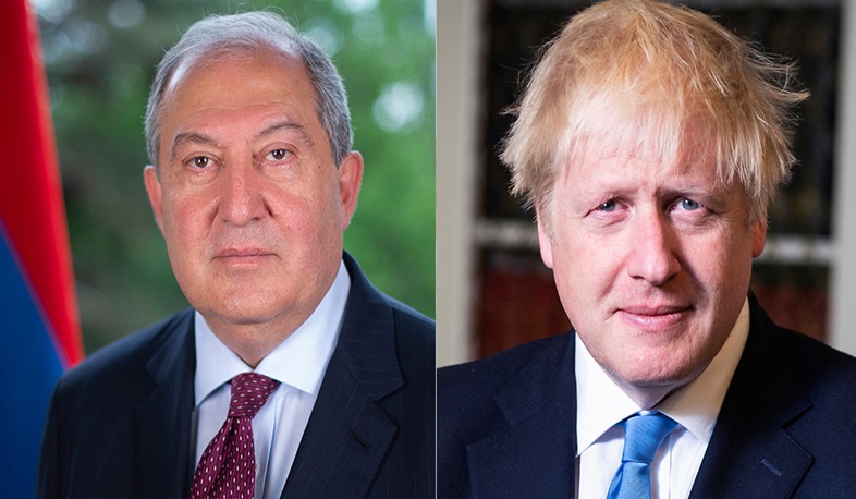 Բորիս Ջոնսոնը շնորհավորել է Արմեն Սարգսյանին